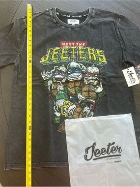 Baby JEETER Meet The Jeeters TMNT Teenage Mutant Ninja Turtles Joints T-shirt XL